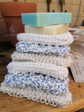 Load image into Gallery viewer, Soap Saver Sack - Cotton Soap Bag