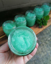 Load image into Gallery viewer, Peppermint and Tea Tree Oil Sugar Scrub