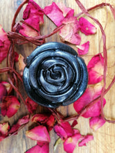 Load image into Gallery viewer, Black Rose Soap - Halloween Rose Soap
