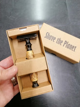 Load image into Gallery viewer, Wooden Safety Razor - Plastic Free