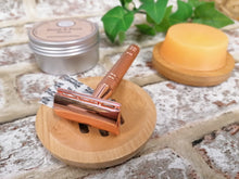 Load image into Gallery viewer, Rose Gold Safety Razor