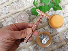 Load image into Gallery viewer, Rose Gold Safety Razor