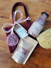 Load image into Gallery viewer, Moroccan Rose Jute Gift Bag