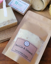 Load image into Gallery viewer, Vanilla and Oatmeal Jute Gift Bag