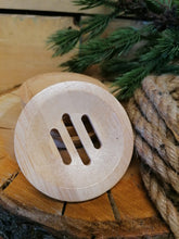Load image into Gallery viewer, Round Wooden Soap Rack