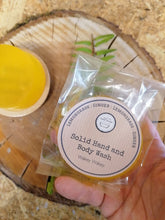 Load image into Gallery viewer, Lemongrass & Ginger Solid Hand & Body Wash Bar (Wakey Wakey)