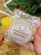 Load image into Gallery viewer, Ladies Shave Soap - with Chamomile and Sweet Orange
