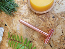 Load image into Gallery viewer, Rose Gold Safety Razor