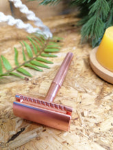 Load image into Gallery viewer, Rose Gold Safety Razor
