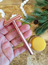 Load image into Gallery viewer, Rose Gold Safety Razor