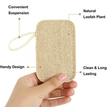 Load image into Gallery viewer, Zero waste - natural & organic loofah scourer/ sponge pad