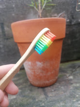 Load image into Gallery viewer, bamboo toothbrush from The Soap Shack