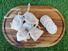 Load image into Gallery viewer, Reusable - 100% Cotton - Face Cleansing Pads