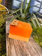 Load image into Gallery viewer, Lincolnshire Summer Honey Soap Slice
