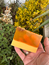 Load image into Gallery viewer, Lincolnshire Summer Honey Soap Slice
