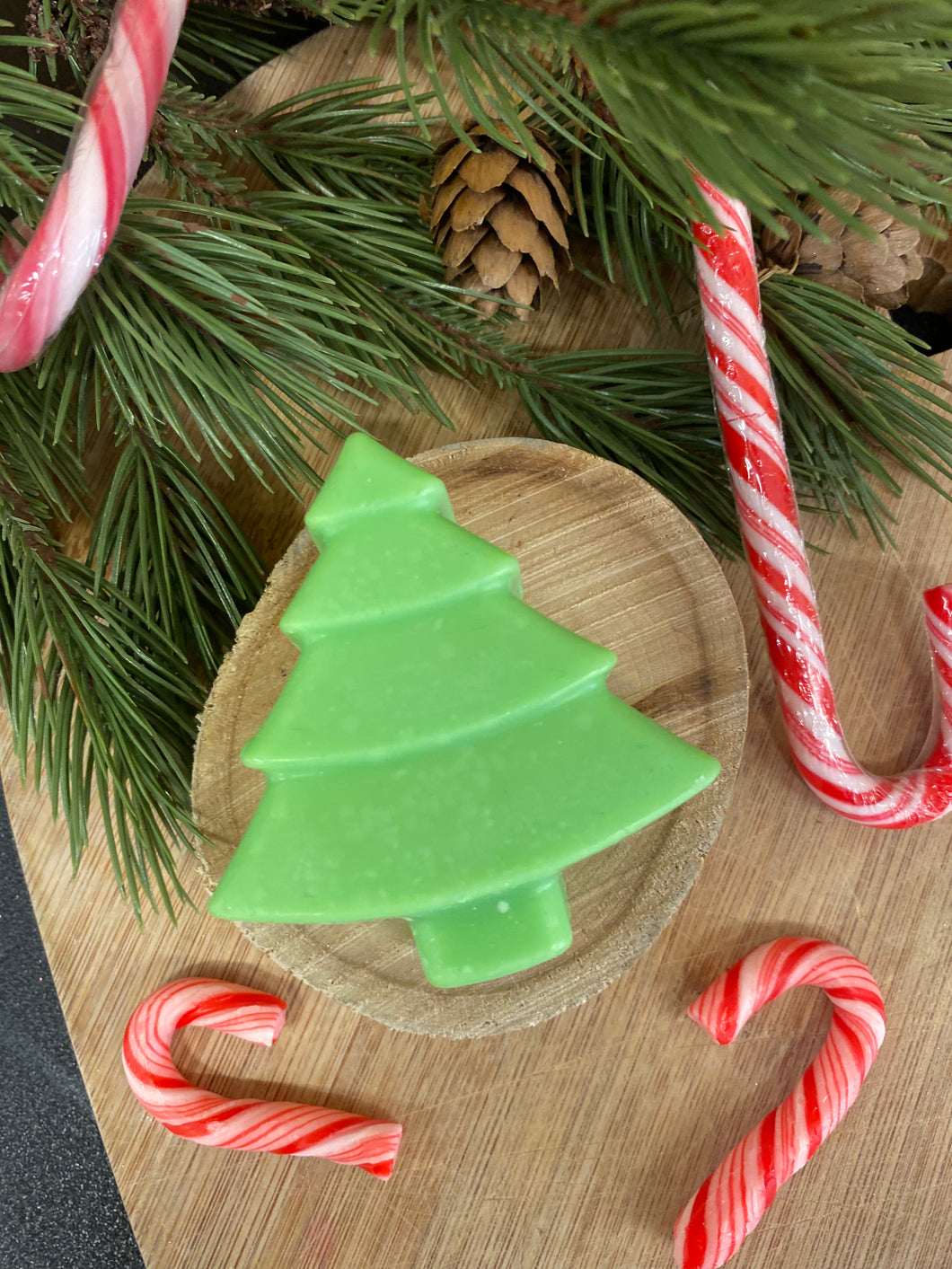 Christmas Tree Soap