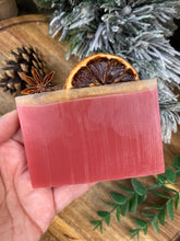 Load image into Gallery viewer, Mulled Wine Handmade Soap Slice
