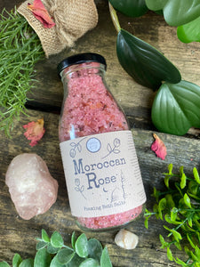Moroccan Rose Foaming Pink Himalayan Bath Salts