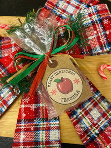 Merry Christmas Teacher - Apple Soap