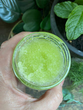 Load image into Gallery viewer, Peppermint and Tea Tree Oil Sugar Scrub
