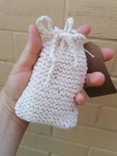 Load image into Gallery viewer, Soap Saver Sack - Cotton Soap Bag
