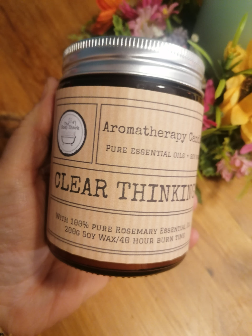 Clear Thinking - Aromatherapy Soy Wax Candle