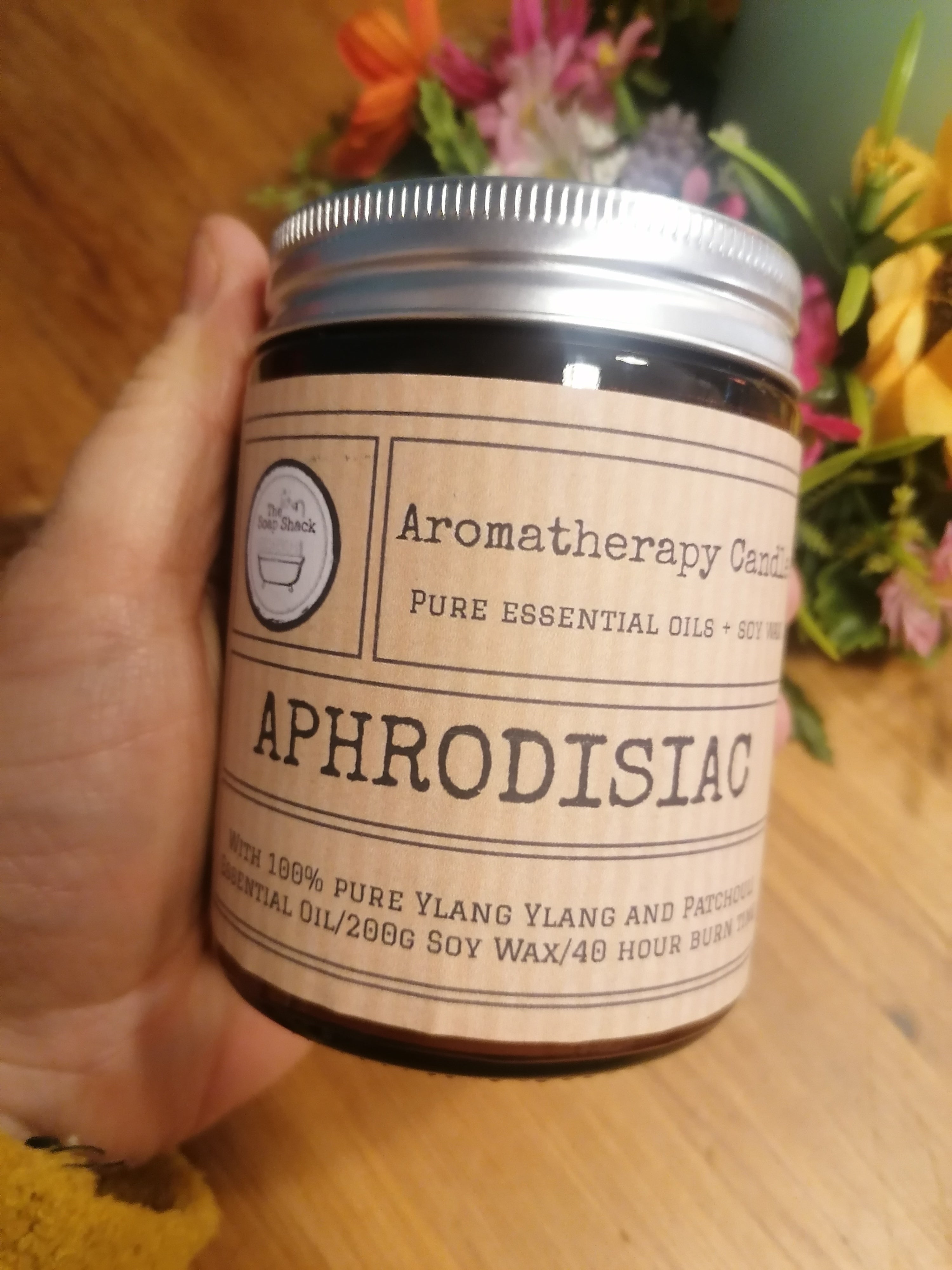 Aphrodisiac Aromatherapy Soy Wax Candle The Soap Shack