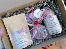 Load image into Gallery viewer, Moroccan Rose Full Bath Experience Gift Set
