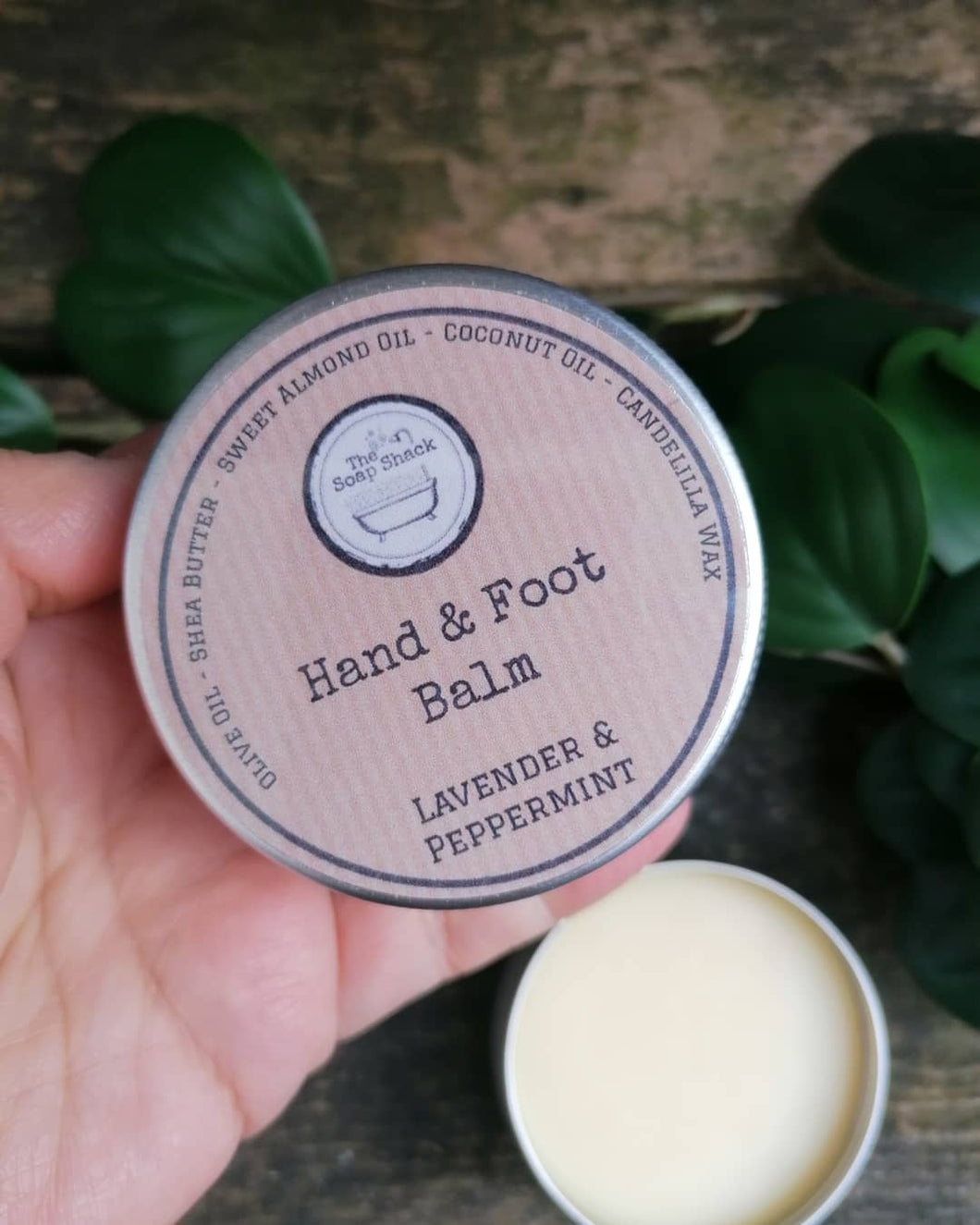 Natural Skincare - Hand and Foot Balm - Plastic Free 
