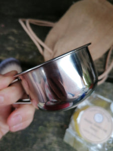 Stainless Steel Shaving Mug