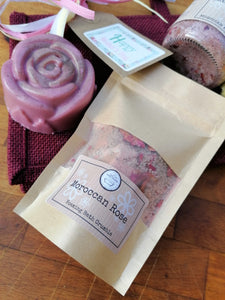 Moroccan Rose Jute Gift Bag