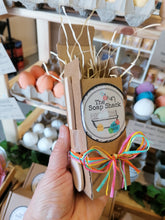 Load image into Gallery viewer, Easter Egg Bath Bomb in Wooden Egg Cup

