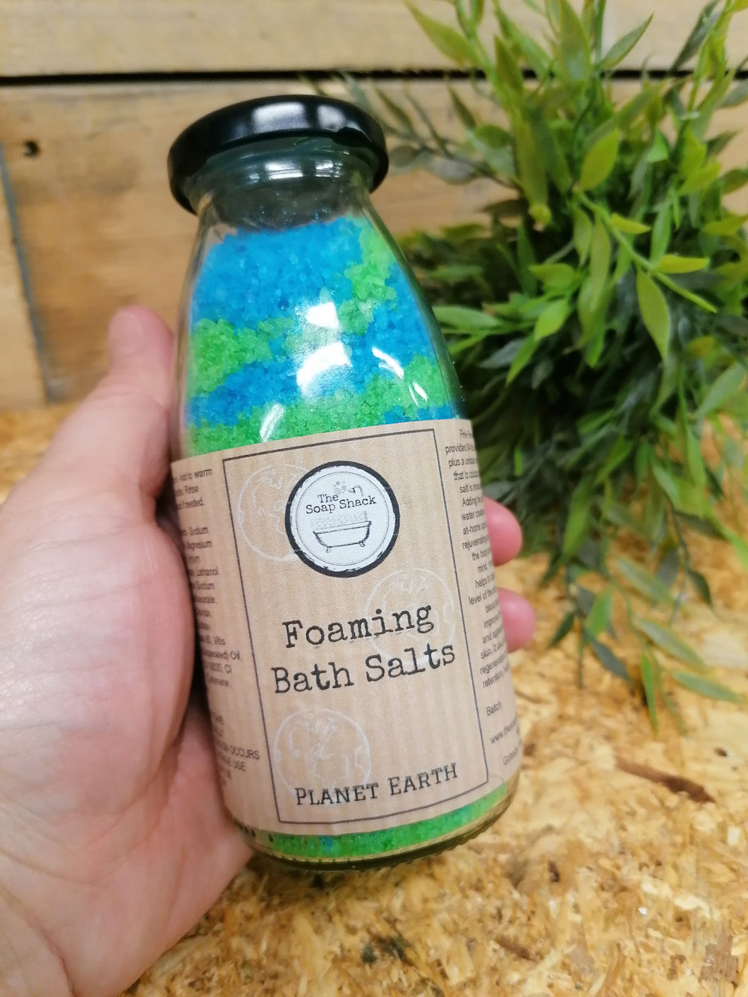 Planet Earth Foaming Bath Salts