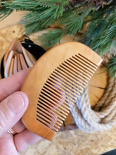 Load image into Gallery viewer, Wooden Beard Comb
