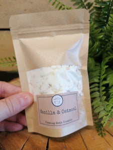 Vanilla & Oatmeal Foaming Bath Crumble