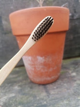 Load image into Gallery viewer, bamboo toothbrush from The Soap Shack

