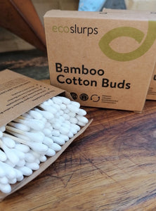 Bamboo Cotton Buds - Plastic Free Cotton Swabs