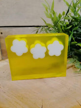 Load image into Gallery viewer, Chamomile and Lemon Handmade Soap Slice
